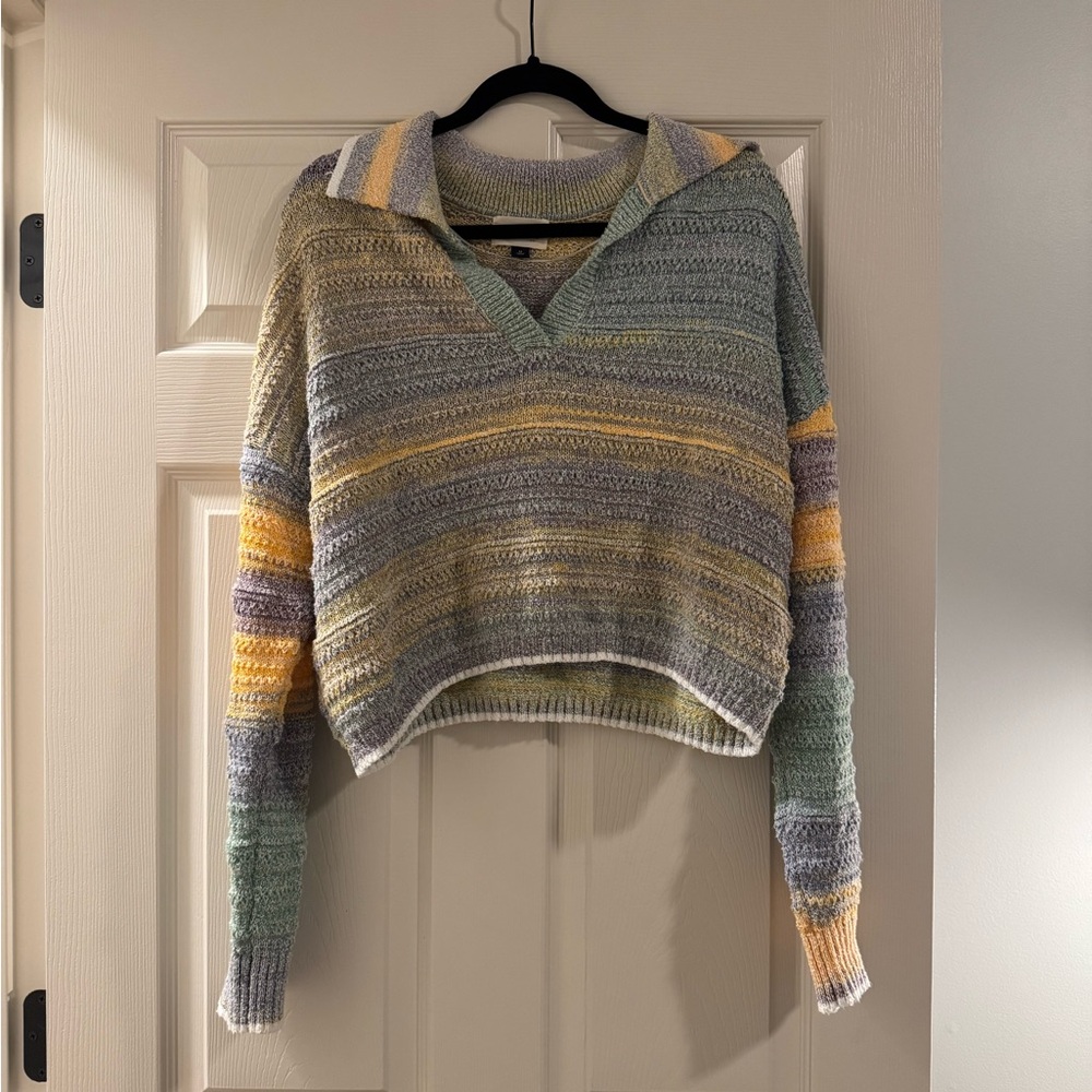 Universal Thread Textured Collar Sweater - image 1